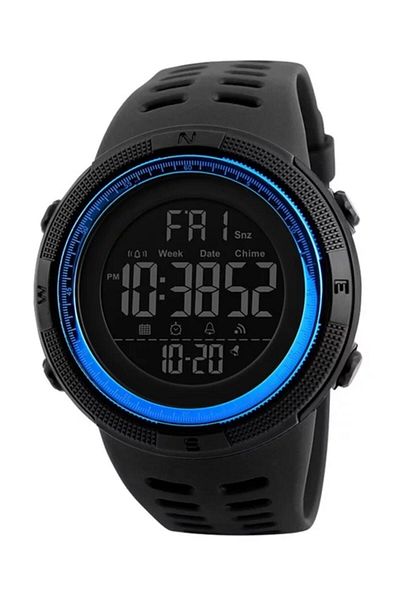 Skmei 1251 Men's Wristwatch New Led Lighted (1251Bn) 1251Bn
