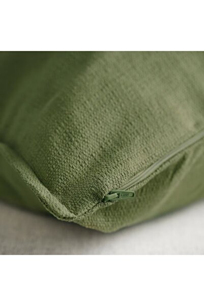 IKEA LAGERPOPPEL Cushion Cover Grey-Green 50x50 cm – IKEA, 100% Recycled Polyester