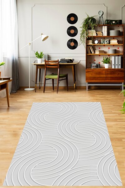 on the clouds İskandinav Tasarım Yıkanabilir Kaymaz Taban Leke Tutmaz Salon H...