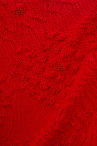 Kaşmir Home Amour Knitwear Tv Blanket Red