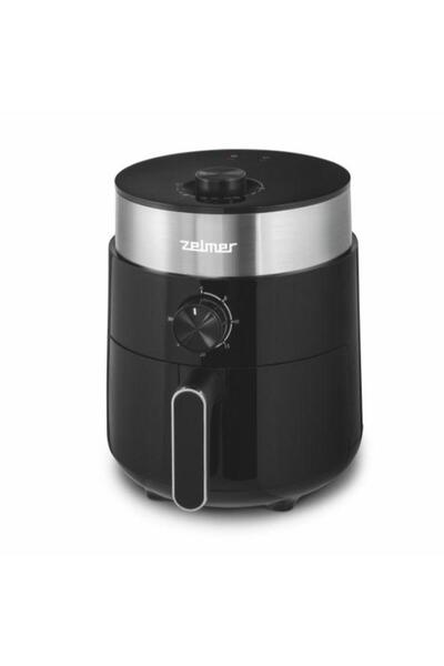 Zelmer Friteuza cu aer cald Zelmer ZAF2500, 1200 W, 2.5 L, Timer 30 min (Negru/Argintiu)