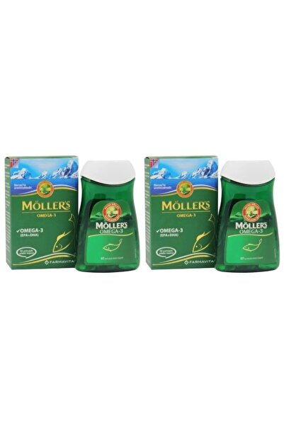 Möller's Möller's Omega 3 Balık Yağı 60 Kapsül 2'li Paket