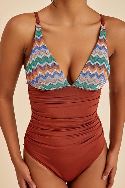 Amarelle Costum de baie triunghi Hawaii Mocha