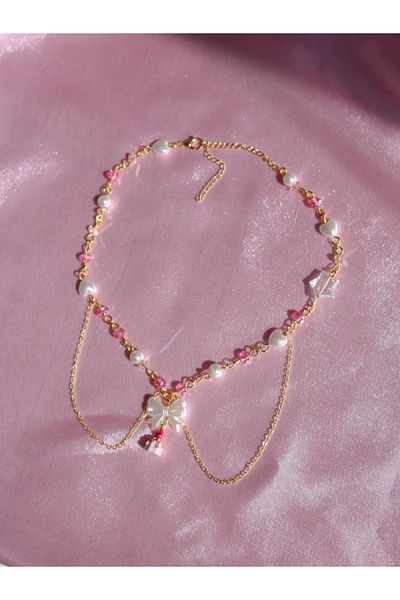 Reorah Collection Rasberry Tart Design Choker Necklace