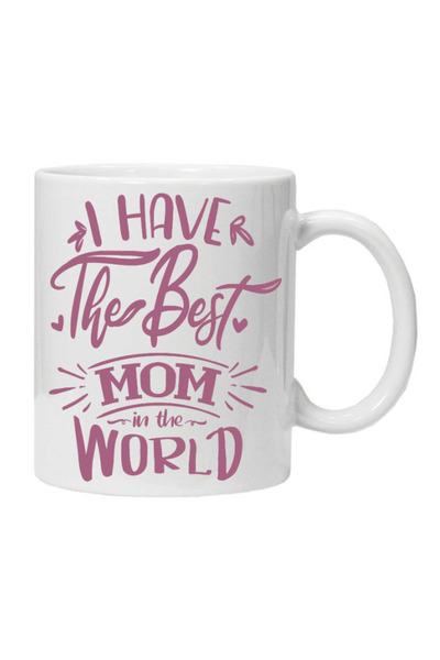 OEM Cana albă personalizată „Am cea mai bună mamă din lume modelul 2.”, INOVA...