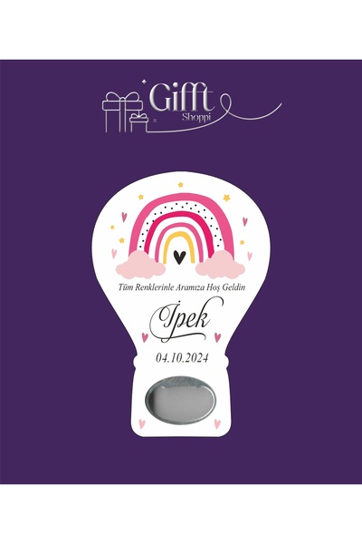 giftshoppi 20 قطعة مغناطيس فتاحة لحديثي الولادة بألوان قوس قزح