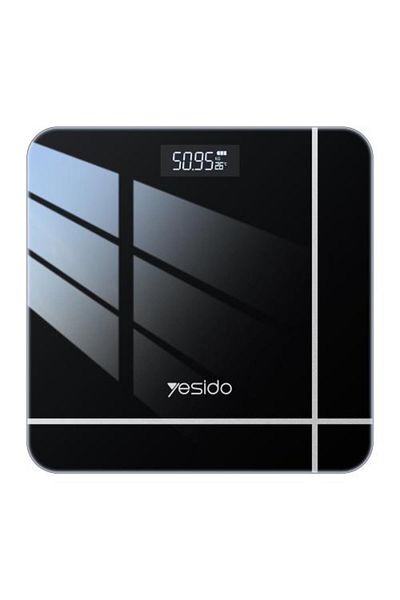 Yesido MG09 Smart Electronic Weight Scale, Size: 26x26x2.35cm(Black)