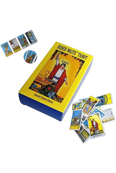 HEDİYE FİKRİ Klasik Rider Waite Tarot Kartları – 78’li Tam Takım