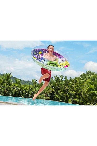 BESTWAY Stained Glass Swim Ring 1.19m 36232