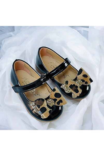 STORMY Kız Çocuk Kelebek Fiyonk Ortopedik Taban Babet