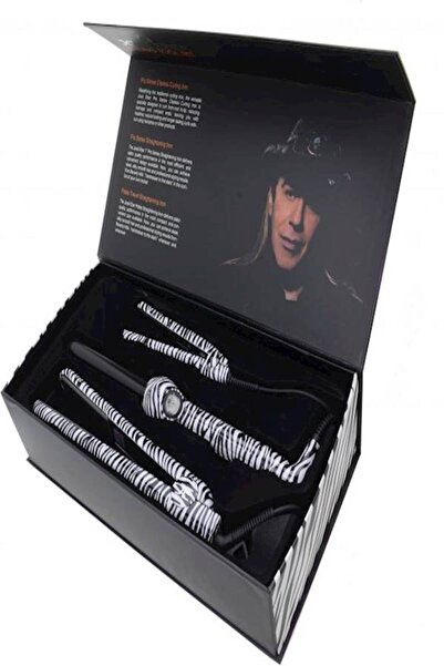 Jose Eber Jose Eber Hair Styling Set, Black and White, 25mm - Original Jose Eber Set