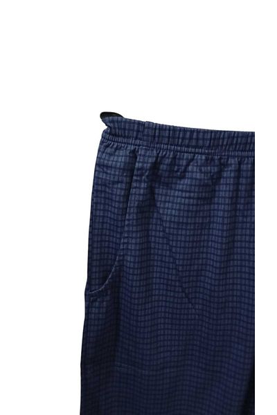 Erse Combed Cotton Plaid Pocket Casual Shorts
