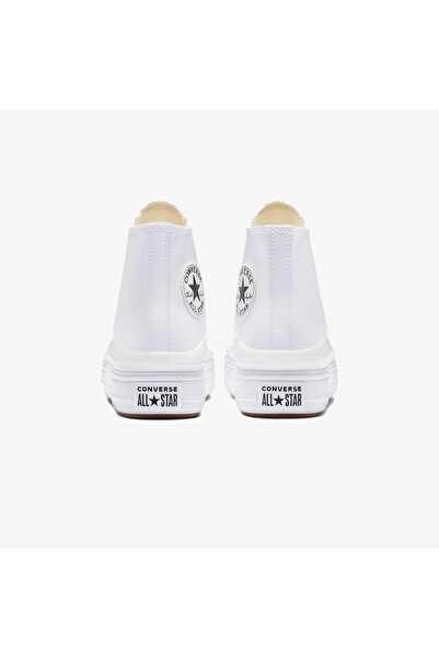 Converse Chuck Taylor All Star Move Platform Foundational Leather Women's White Sneaker