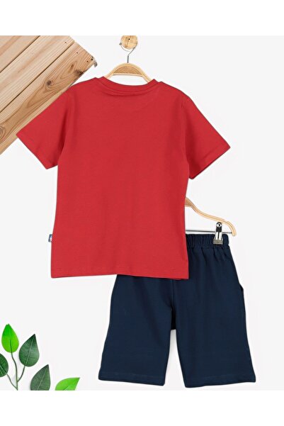 voyyo kids baby Boy's Summer T-Shirt and Shorts Suit for Ages 2-14