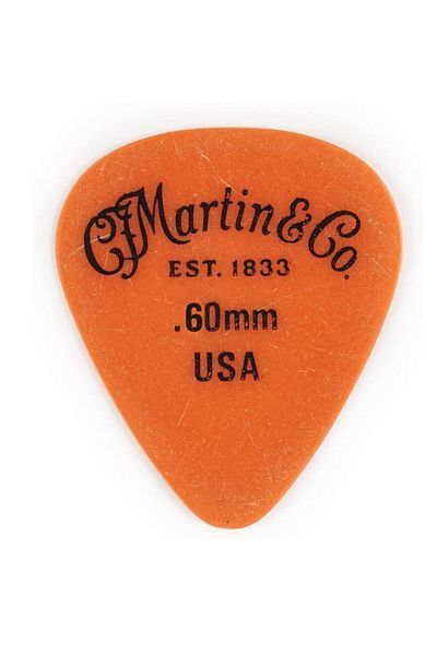 MARTIN & CO Martin Delrin Pena 0.60 mm Guitar Pena (3 Pcs)