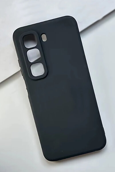 Ceponya İnfinix Hot 50 Pro Plus 4G Kılıf Lüx Kamera Koruma Çıkıntılı Soft Sil...