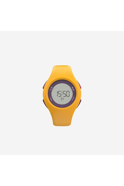 Decathlon Chronograph Watch - Yellow/Purple - W200 m