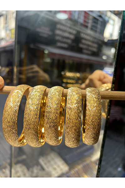 ERDEM KUYUMCULUK 8 Ayar Altın Bilezik Cam Kırığı