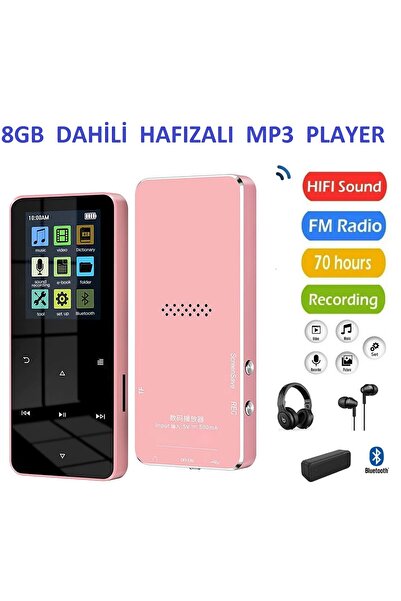 JUNGLEE 8GB HAFIZALI MP3-MP4 PLAYER MÜZİK ÇALAR FM RADYO BLUETOOTH KULAKLIK VE HOPARLÖR İLE KULLANABİLME