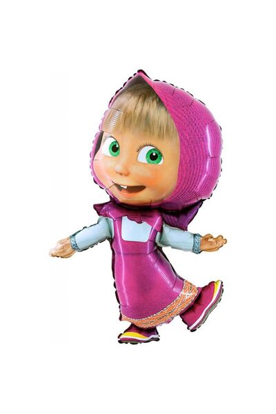 era balon MAŞA FOLYO BALON 41inç 104cm GRABO A+ KALİTELİ FOLYO BALON HELYUM GAZI İLE UYUMLUDUR