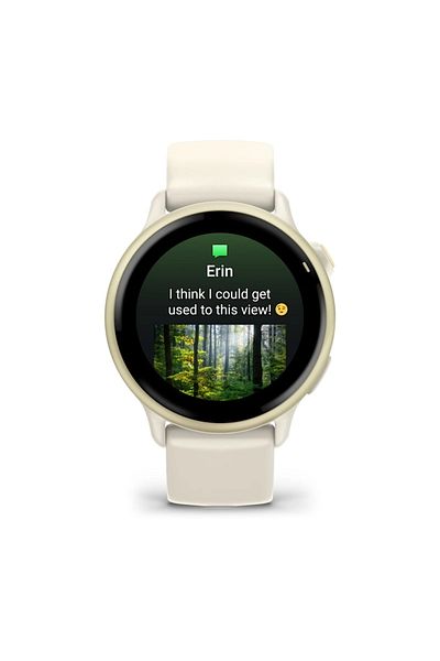 Garmin vivoactive® 6 Lunar Gold with Bone Band