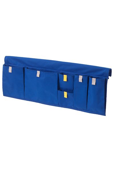 IKEA MÖJLIGHET Bed pocket, blue, 75 x 27 cm