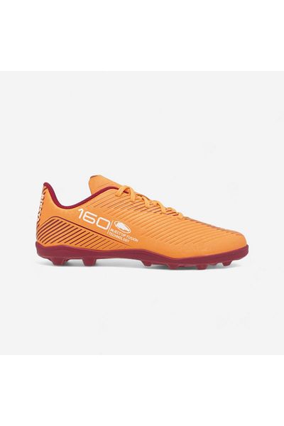 Decathlon Kipsta Kids Football Boots/Football Shoes - Orange - 160 Mg