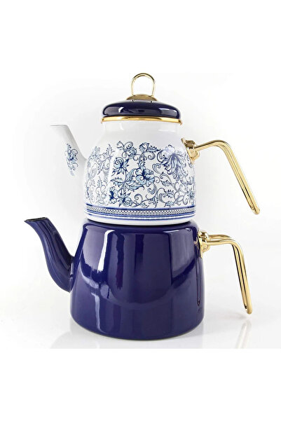 Sever Retro Emaye Çaydanlık Takımı 3 Litre