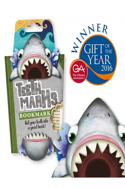İF TeethMarks Bookmarks -Shark