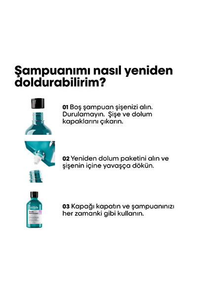 L'oreal Professionnel Scalp Advanced Hassas Saç Derisi için Profesyonel Refill Şampuan 500ml