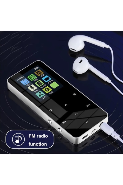 JUNGLEE 8GB HAFIZALI MP3-MP4 PLAYER MÜZİK ÇALAR FM RADYO BLUETOOTH KULAKLIK VE HOPARLÖR İLE KULLANABİLME