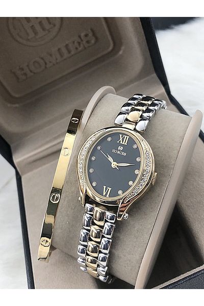 Homies Homiessteel Bracelet Wristwatch Hmsby- 202505619