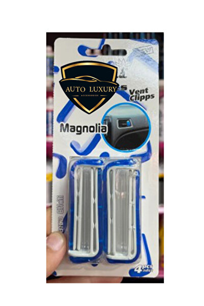 AUTO LUXURY Manolya Araba Kokusu Kalorifer Klima Petek Kokusu mavi 4 adet
