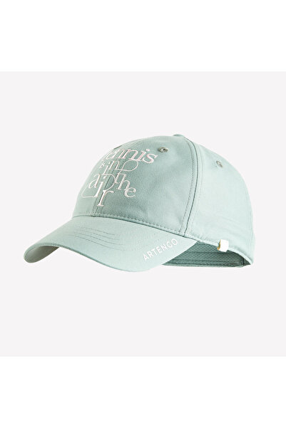 Decathlon Artengo Tennis Cap - Green Writing - Artengo Tc 500 T54