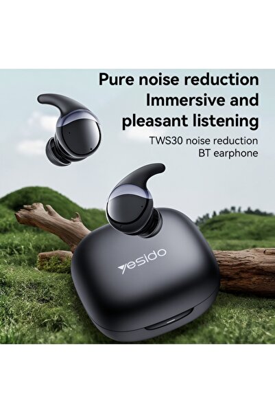 Yesido TWS30 ANC Active Noise Reduction TWS Bluetooth Earphone(Black)
