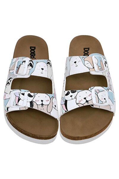 Dogo Women's Vegan Leather Multicolor Slippers - Omg! So Cute Design