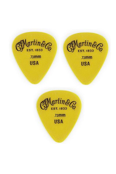 MARTIN & CO Martin Delrin Picks 0.88 mm Guitar Picks (3 Pcs)