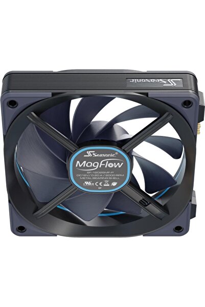 Seasonic Carcasa de ventilator Seasonic MAGFLOW 120mm, pachet de 3