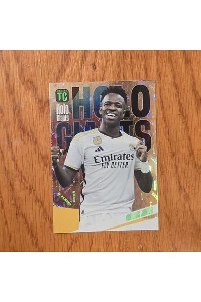 Panini Top Class Playing Card - Vinicius Junior Holo Giants