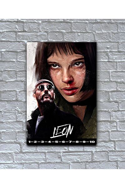 icase Εκτύπωση MDF ζωγραφικής Leon Film Decor Concept