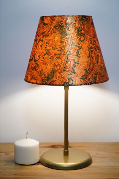 retro home design Eskitme Ayak Turuncu Çok Renkli Şapkalı Daisy Şapkalı Masa ...