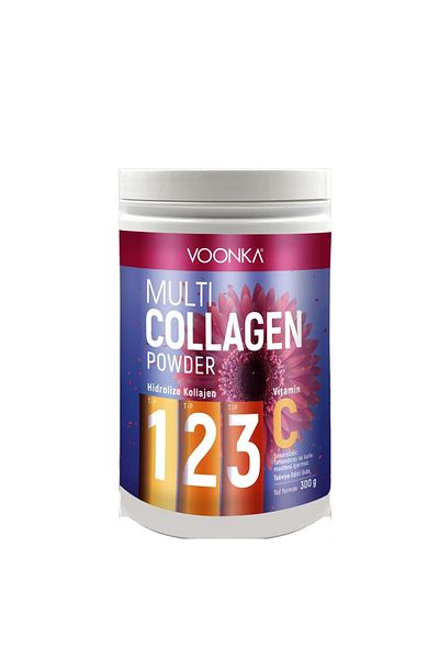 Voonka Multi Collagen Powder Medicine 1,2,3 300 Gr