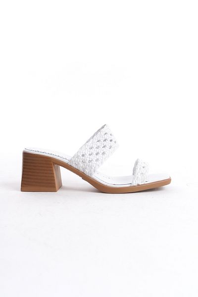 Elile Shoes Γνήσιο δέρμα Παντόφλες με τακούνι 34-35 έως 41-42