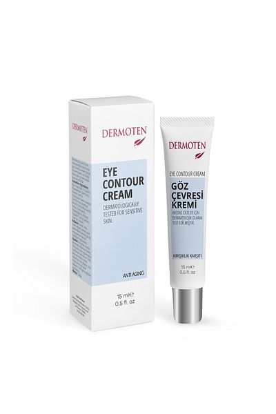 Dermoten 15 ml Augenkontur aufhellende und Faltenpflegecreme