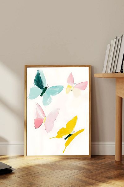 Dekorsiahome Едно парче картина в дървена рамка Tk0039