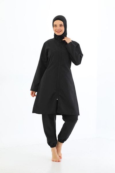 Form Angel Μεγάλο Μέγεθος Πλήρως Κλειστό Μαγιό Hijab 1700-2-6