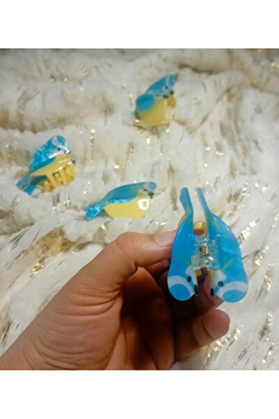 Lissa Aksesuar închizătoare cu detaliu de pasăre albastră