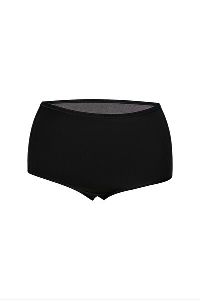 Weweus Pachet de 3 chiloți negri Micro Modal Premium pentru femei 72653