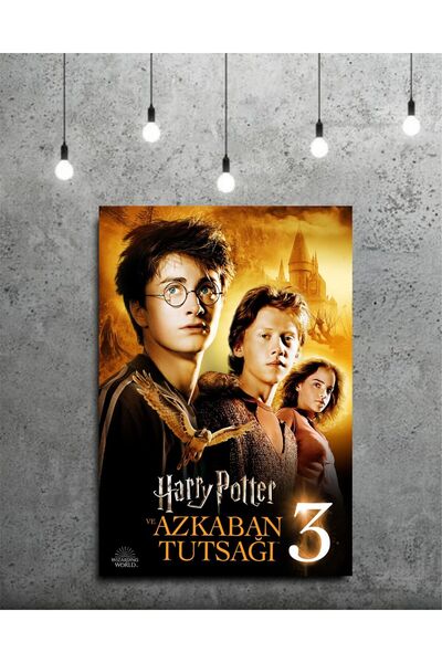 icase Harry Potter Film Poster Serisi Dekor Konsept Tablo MDF Baskı