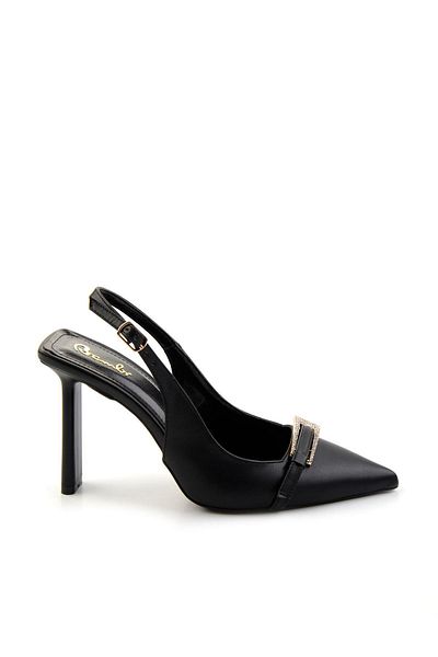 Bambi Pantofi cu toc clasici de damă negri K 01209076009
